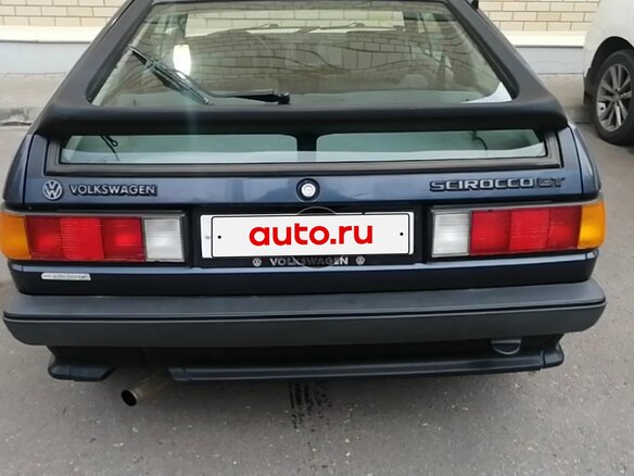 1987 Volkswagen Scirocco II, синий, 1100000 рублей - вид 8