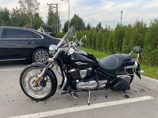 2009 Kawasaki VN900 Vulcan, синий, 580000 рублей, вид 2