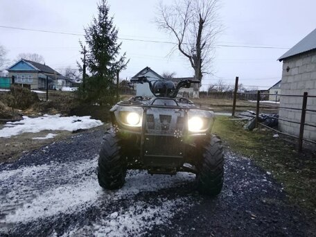 2016 Stels ATV-500, чёрный, 280000 рублей, вид 3