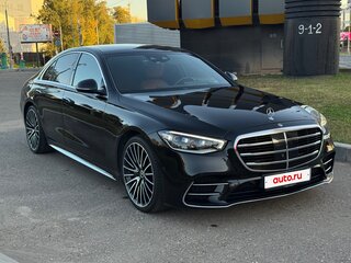 2021 Mercedes-Benz S-Класс 400 d 4MATIC VII (W223), чёрный, 8300000 рублей, вид 2