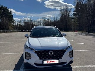 2019 Hyundai Santa Fe IV, белый, 3555000 рублей, вид 1