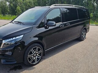2022 Mercedes-Benz V-Класс Extra Long 300 d экстра длинный III (W447) Рестайлинг, чёрный, 7600000 рублей, вид 5
