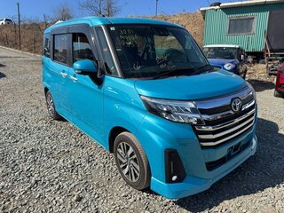 2021 Toyota Roomy I Рестайлинг, синий, 1450000 рублей, вид 3