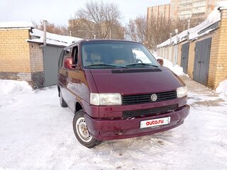 1991 Volkswagen Transporter T4, пурпурный, 1000000 рублей, вид 1