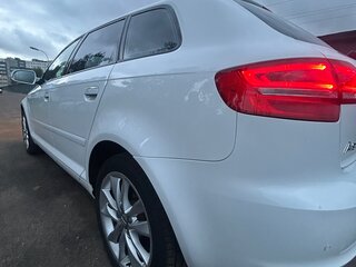 2012 Audi A3 II (8P) Рестайлинг 2, белый, 730000 рублей, вид 4