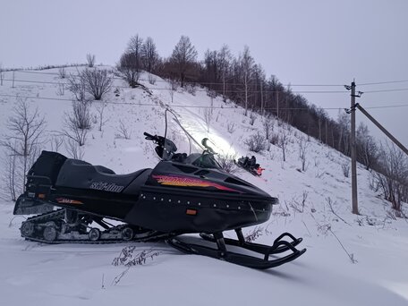 1996 BRP Ski-Doo Skandic 500, чёрный, 700000 рублей, вид 4