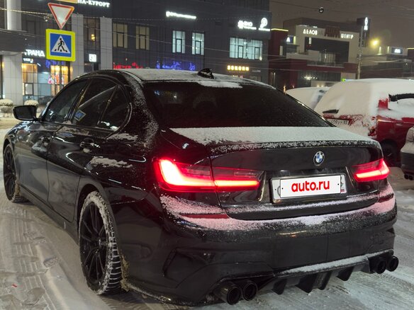 2020 BMW 3 серии 330i VII (G2x), чёрный, 3450000 рублей - вид 9