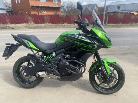 2016 Kawasaki Versys 650, зелёный, 670000 рублей, вид 1