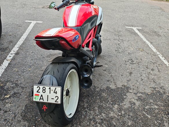 2013 Ducati Diavel, красный, 1010368 рублей - вид 5