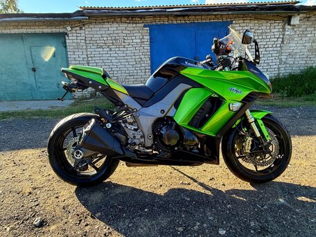 2011 Kawasaki Ninja 1000 SX, зелёный, 650000 рублей, вид 3