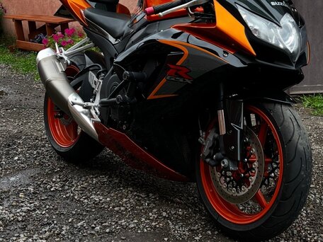2008 Suzuki GSX-R 750, оранжевый, 800000 рублей, вид 1