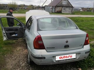 2001 Renault Clio II, серебристый, 220000 рублей, вид 5