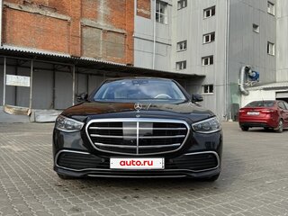 2021 Mercedes-Benz S-Класс 450 Long 4MATIC VII (W223), чёрный, 9600000 рублей, вид 3