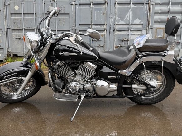2013 Yamaha XVS400 Drag Star, чёрный, 439000 рублей - вид 1