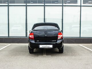 2014 Lada (ВАЗ) Granta I, чёрный, 370000 рублей, вид 4
