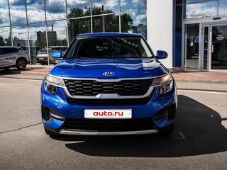 2021 Kia Seltos I, синий, 1960000 рублей, вид 4