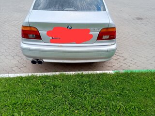 2001 BMW 5 серии 520i IV (E39) Рестайлинг, серебристый, 460000 рублей, вид 1
