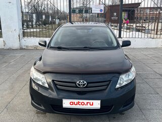 2008 Toyota Corolla X (E140, E150), чёрный, 600000 рублей, вид 3