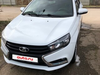 2019 Lada (ВАЗ) Vesta I, белый, 1170000 рублей, вид 1