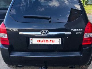 2007 Hyundai Tucson I, чёрный, 740000 рублей, вид 4