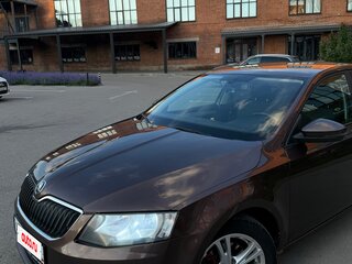 2014 Skoda Octavia III (A7), коричневый, 1145000 рублей, вид 3