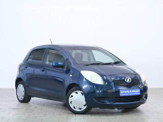 2005 Toyota Vitz II (XP90), синий, 499000 рублей, вид 1