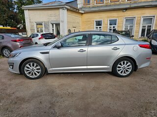 2014 Kia Optima III Рестайлинг, серебристый, 1280000 рублей, вид 3