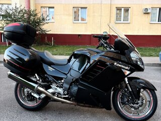2009 Kawasaki GTR 1400 (Concours 14), чёрный, 1100000 рублей, вид 2