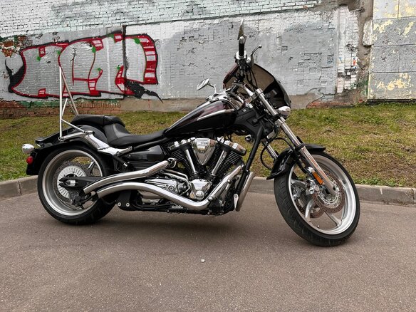 2009 Yamaha XV 1900, чёрный, 759000 рублей - вид 6