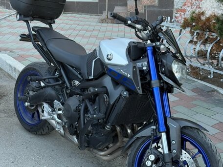 2016 Yamaha MT-09 (FZ-09), синий, 565000 рублей, вид 1