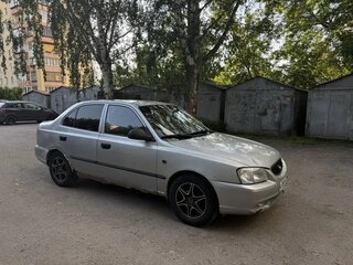 2005 Hyundai Accent ТагАЗ II, серый, 220000 рублей, вид 2