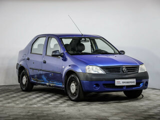 2007 Renault Logan I, синий, 150000 рублей, вид 3