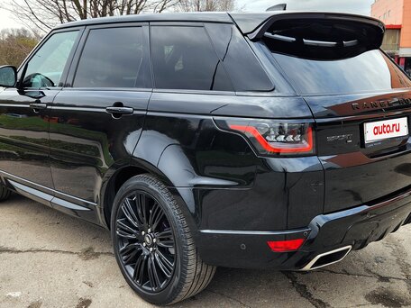 2021 Land Rover Range Rover Sport II Рестайлинг, чёрный, 7300000 рублей, вид 5