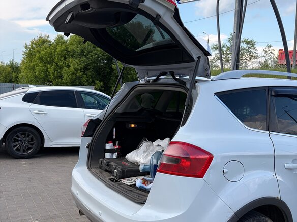 2009 Ford Kuga I, белый, 730000 рублей - вид 13