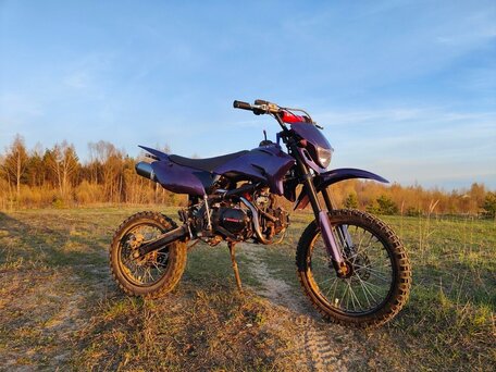 2019 Motoland XT125, фиолетовый, 55000 рублей, вид 5