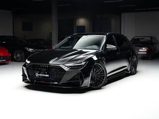 2021 Audi RS 6 IV (C8), чёрный, 11290777 рублей, вид 1