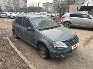 2011 Renault Logan I Рестайлинг, синий, 220000 рублей, вид 3
