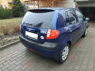 2008 Hyundai Getz I Рестайлинг, синий, 530000 рублей, вид 4