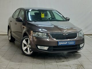 2013 Skoda Octavia III (A7), коричневый, 770000 рублей, вид 3