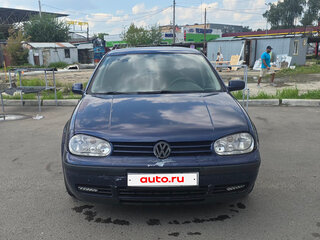 1999 Volkswagen Golf IV, синий, 185000 рублей, вид 2