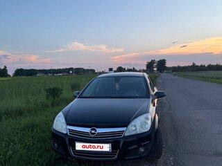 2008 Opel Astra H Рестайлинг, чёрный, 450000 рублей, вид 1