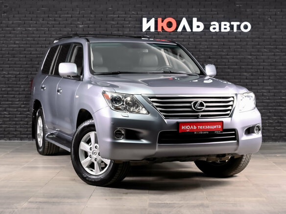 2008 Lexus LX 570 III, серебристый, 3000000 рублей - вид 3