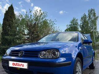 1998 Volkswagen Golf IV, синий, 449000 рублей, вид 2