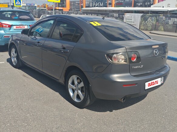 2008 Mazda 3 I (BK) Рестайлинг, серый, 550000 рублей - вид 5