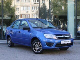 2018 Lada (ВАЗ) Granta I, синий, 460000 рублей, вид 3