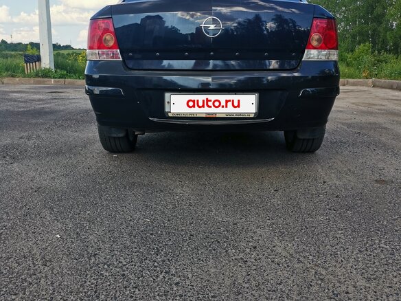 2008 Opel Astra H Рестайлинг, чёрный - вид 4