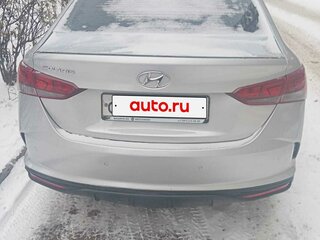 2021 Hyundai Solaris II Рестайлинг, серый, 1678000 рублей, вид 5