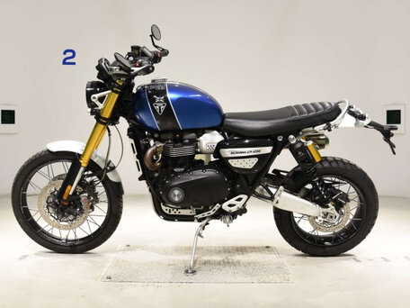 2020 Triumph Scrambler, синий, 1100000 рублей, вид 2