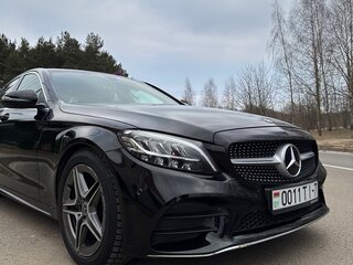 2019 Mercedes-Benz C-Класс 180 d IV (W205) Рестайлинг, чёрный, 2000000 рублей, вид 2