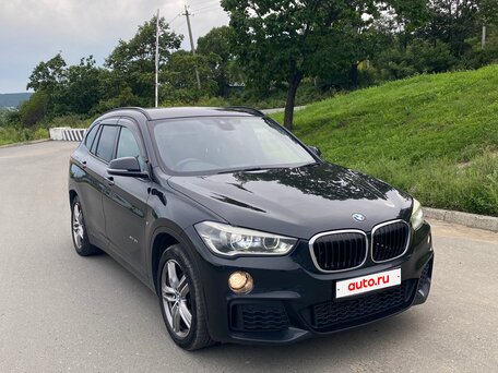 2017 BMW X1 18d xDrive II (F48), чёрный, 1650000 рублей, вид 2